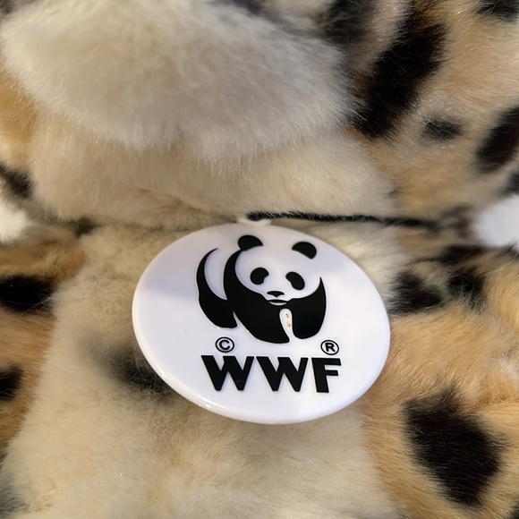 EUC 2007 Build A Bear BAB Cheetah Plush Stuffed Toy in USA Olympic Outfit - Picture 15 of 16